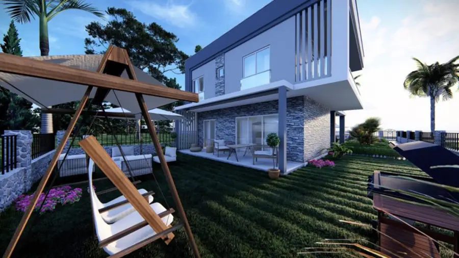 seaside villaları