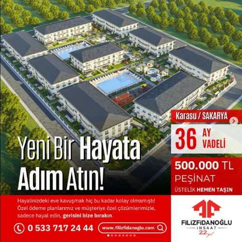 sakarya karasu'da sahibinden satılık yazlik evler